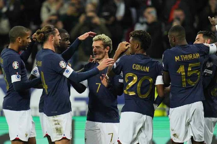  Pháp đánh rơi cột mốc quan trọng tại vòng loại Euro 2024