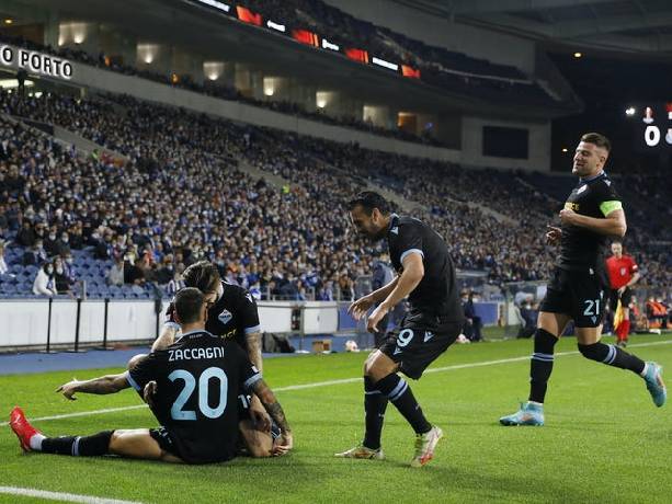 Đội hình ra sân chính thức Lazio vs Porto, 0h45 ngày 25/2