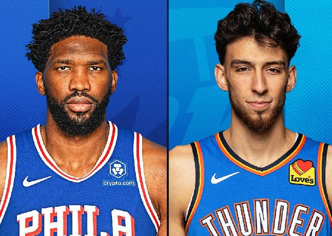 Nhận định bóng rổ Philadelphia 76ers vs Oklahoma City Thunder, 06h00 ngày 24/3: Chống sao nổi nhà vua?