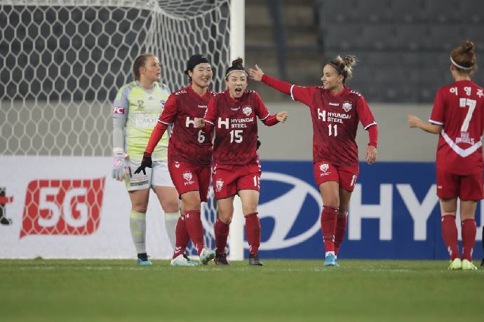 Nhận định, soi k&egrave;o Hyundai Steel Red angels Nữ vs Suwon FMC Nữ, 17h00 ng&agrave;y 24/5: Đ&aacute;nh mất ng&ocirc;i đầu