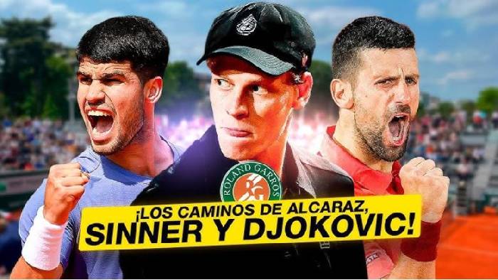 Bốc thăm Roland Garros 2025: Djokovic cùng nhánh với Sinner, Alcaraz dễ thở