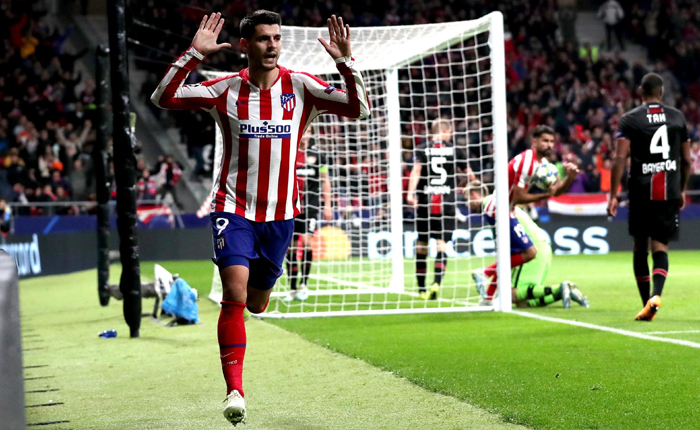 Atletico Madrid hạ Leverkusen, Alvaro Morata đi vào lịch sử Champions League