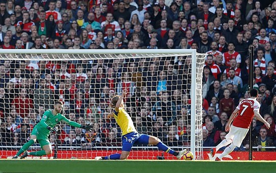 Video Arsenal 2-0 Southampton (Premier League, Ngoại hạng Anh v&ograve;ng 27)