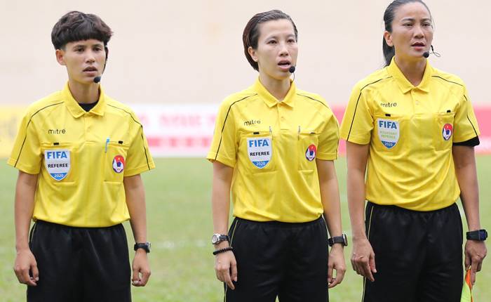 V.League 2021 sẽ có trọng tài nữ?