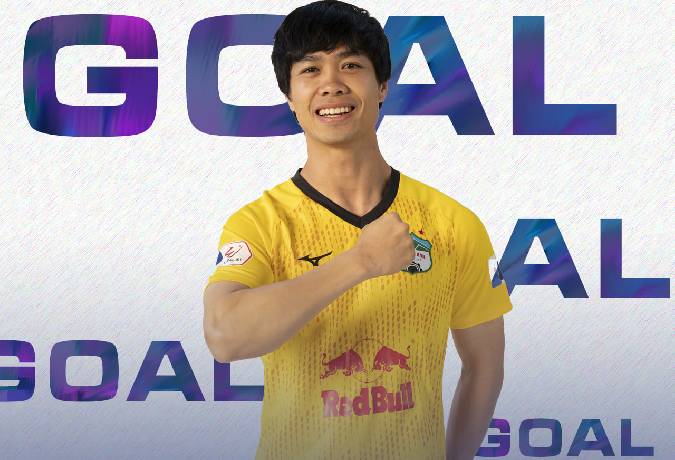 Công Phượng 'mở tài khoản', HAGL lên đỉnh V-League