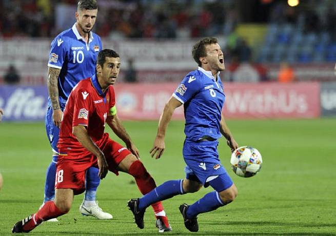 Nhận định Liechtenstein vs Armenia, 2h45 ngày 26/3