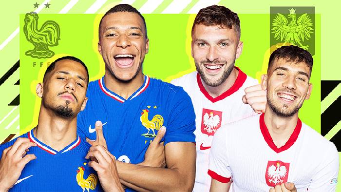 Mèo Cass dự đoán Pháp vs Ba Lan, 23h00 ngày 25/6