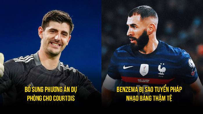 Tin Real sáng 25/3: Bổ sung vị trí gác đền; Benzema bị đồng đội nhạo báng