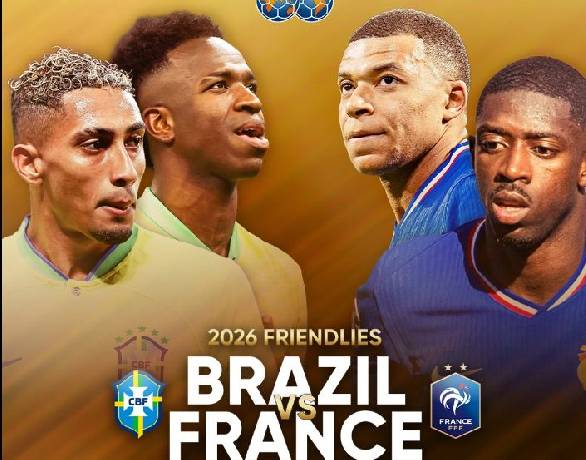 Nhận định, soi kèo Brazil vs Pháp, 03h00 ngày 27/3: Đại chiến giữa các vì sao