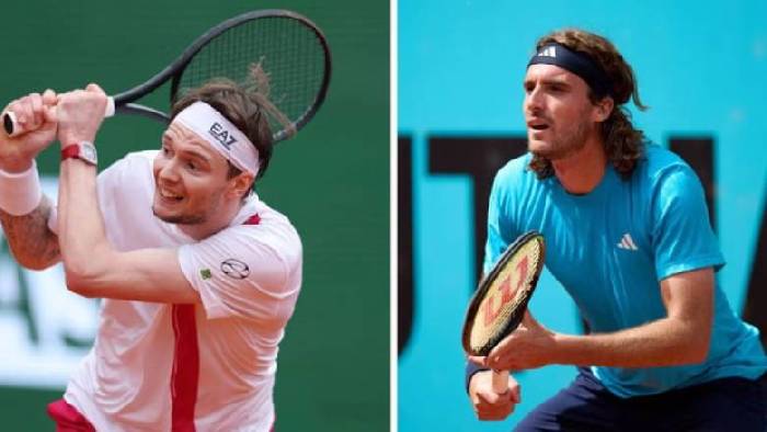 Nhận định tennis Tsitsipas vs Bublik - V&ograve;ng 2 Madrid Open, 02h30 ng&agrave;y 26/4