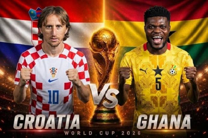 Siêu máy tính dự đoán Croatia vs Ghana, 4h00 ngày 28/6