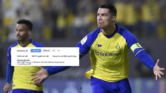 Sự nghiệp xuống dốc, Ronaldo vẫn không có đối thủ trên Instagram