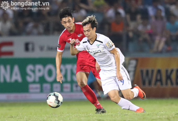 Kết quả tỷ số HAGL vs Hồng Lĩnh Hà Tĩnh, 15h ngày 25/12