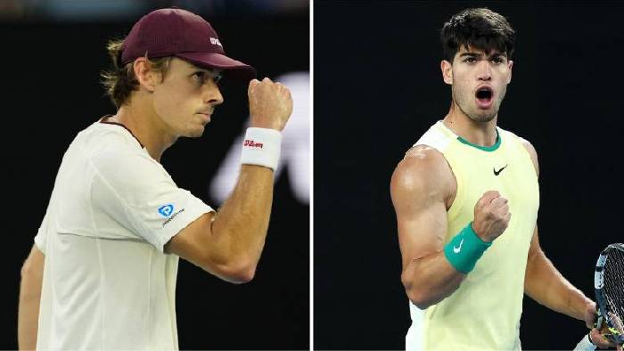 Nhận định tennis Alcaraz vs De Minaur - Tứ kết &Uacute;c Mở rộng, 16h30 ng&agrave;y 27/1