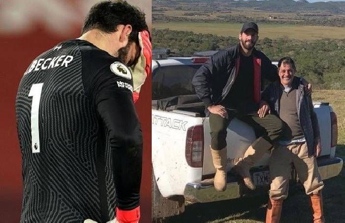 Alisson không thể về đám tang bố vì dịch bệnh