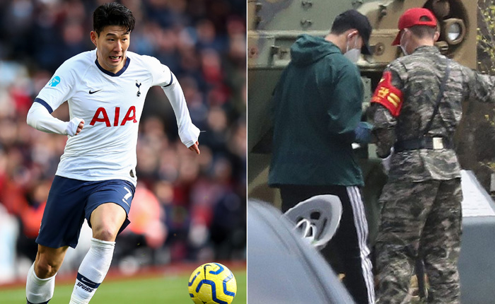 Son Heung-min &lsquo;lột x&aacute;c&rsquo; sau một tuần tham gia huấn luyện qu&acirc;n sự