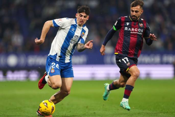 Soi k&egrave;o g&oacute;c Espanyol vs Levante, 02h00 ng&agrave;y 28/04
