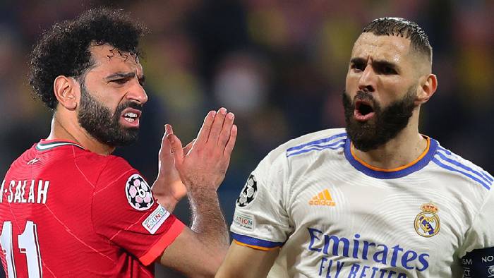 Đội h&igrave;nh kết hợp Liverpool vs Real Madrid: Benzema đ&aacute; cặp với Salah