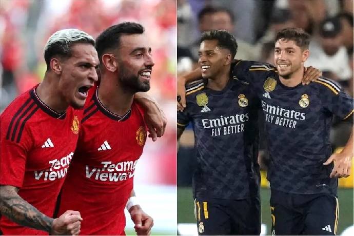 5 điểm nhấn trong trận đấu Man United vs Real Madrid : M&agrave;n tr&igrave;nh diễn đẳng cấp thế giới, đau đầu vị tr&iacute; số 9