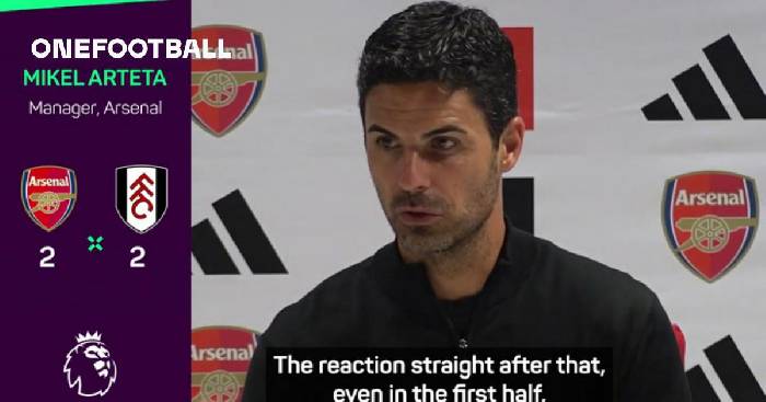 Ho&agrave; thất vọng Fulham, Arteta ra tuy&ecirc;n bố 'cực sốc' về Arsenal