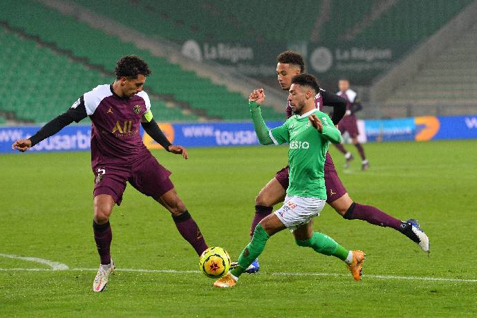 Soi bảng dự đoán tỷ số chính xác Saint-Etienne vs PSG, 19h ngày 28/11