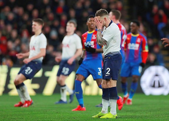 Kết quả Crystal Palace vs Tottenham, Kết quả C&uacute;p FA ng&agrave;y 27/1