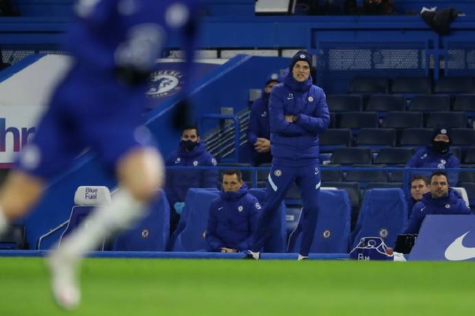 HLV Tuchel trổ t&agrave;i ngoại giao sau khi Chelsea ho&agrave; Wolves