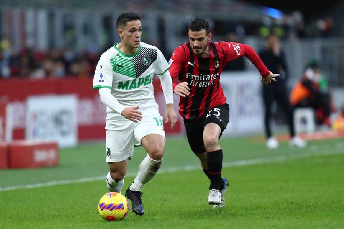 Phân tích kèo hiệp 1 AC Milan vs Sassuolo, 18h30 ngày 29/1