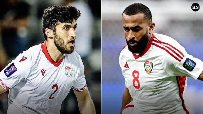 Nhận định, soi kèo Tajikistan vs UAE, 23h00 ngày 28/1
