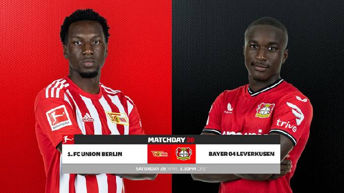Nhận định, soi kèo Union Berlin vs Bayer Leverkusen, 20h30 ngày 29/4