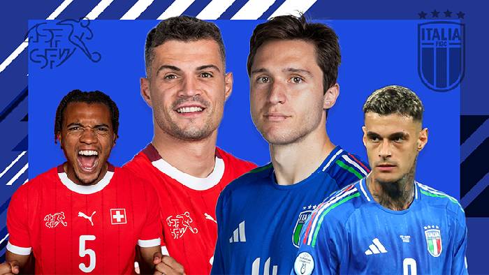 Soi kèo hiệp 1 Thụy Sĩ vs Italia, 23h00 ngày 29/6: Bất phân thắng bại
