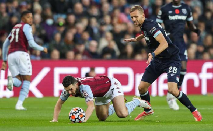 Đội hình ra sân chính thức Aston Villa vs West Ham, 20h ngày 28/8