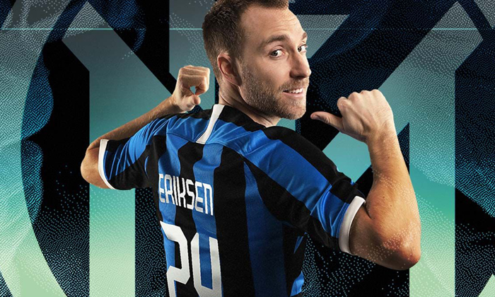Christian Eriksen ch&iacute;nh thức gia nhập Inter Milan