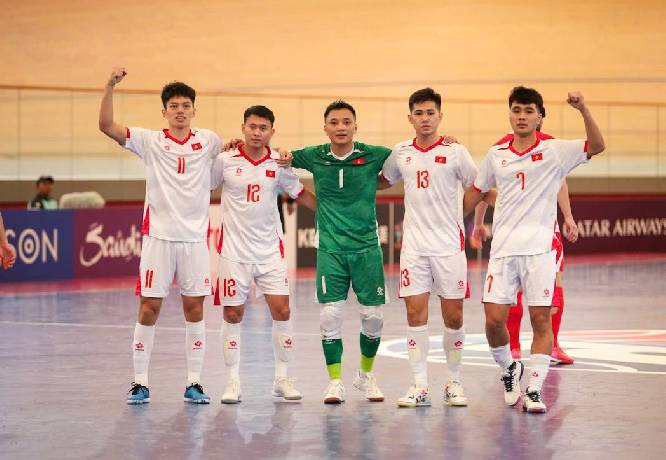 Việt Nam và Thái Lan thắng dễ, sớm đi tiếp ở VCK futsal châu Á