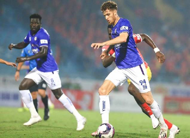 Video H&agrave; Nội FC 1-1 Hồng Lĩnh H&agrave; Tĩnh: Chủ nh&agrave; tho&aacute;t thua ph&uacute;t 90