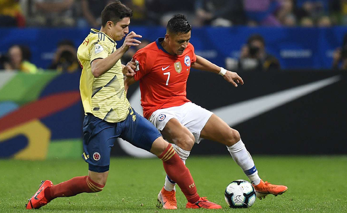 Kết quả Colombia vs Chile. Kết quả b&oacute;ng đ&aacute; Copa America 2019