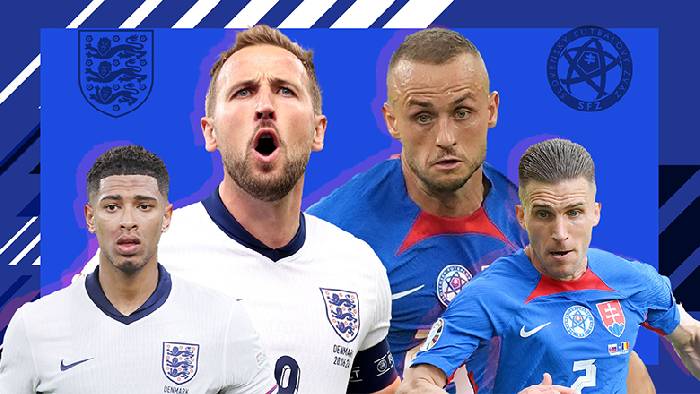 Dự đoán, soi kèo thẻ vàng Anh vs Slovakia, 23h00 ngày 30/6