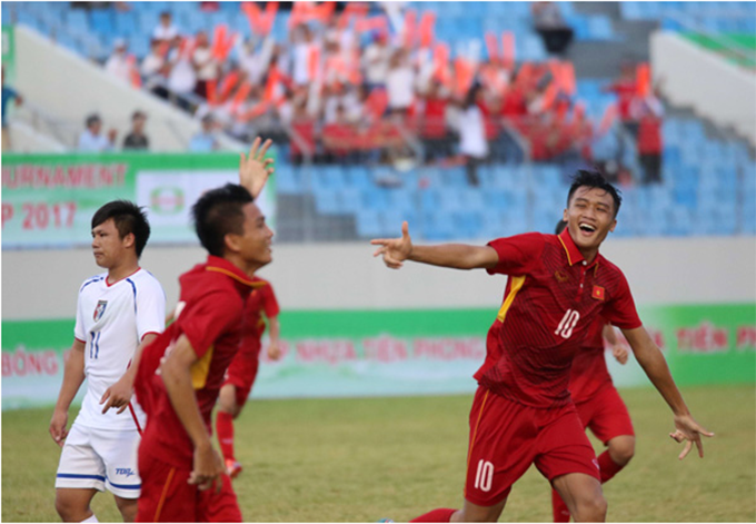 U15 Việt Nam 3-1 U15 Philippines: Chiến thắng dễ d&agrave;ng