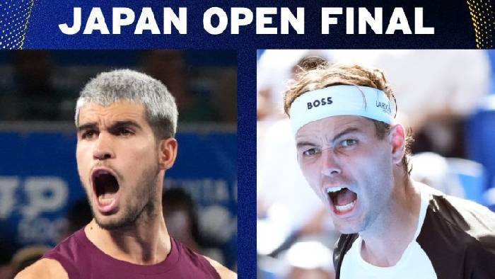 Xem trận Alcaraz vs Fritz - Chung kết Japan Open 2025 ở đ&acirc;u, tr&ecirc;n k&ecirc;nh n&agrave;o?
