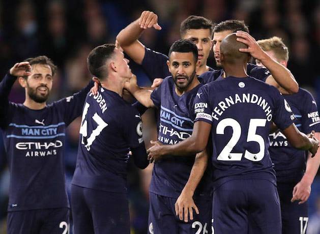 Đội h&igrave;nh ra s&acirc;n ch&iacute;nh thức Man City vs Crystal Palace, 21h ng&agrave;y 30/10