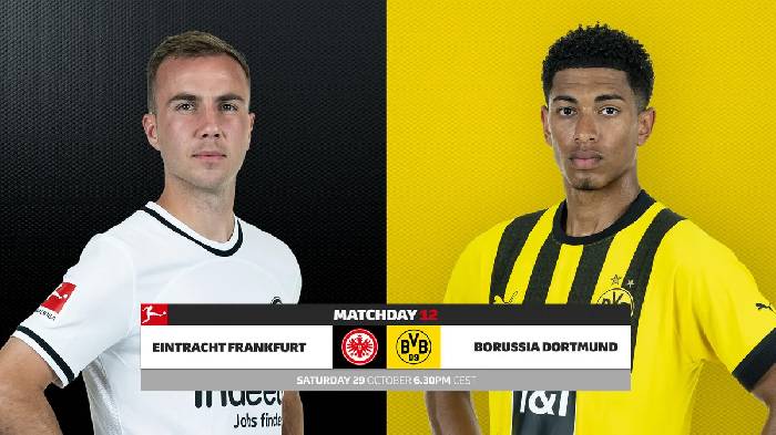 Nhận định, soi kèo Frankfurt vs Dortmund, 23h30 ngày 29/10