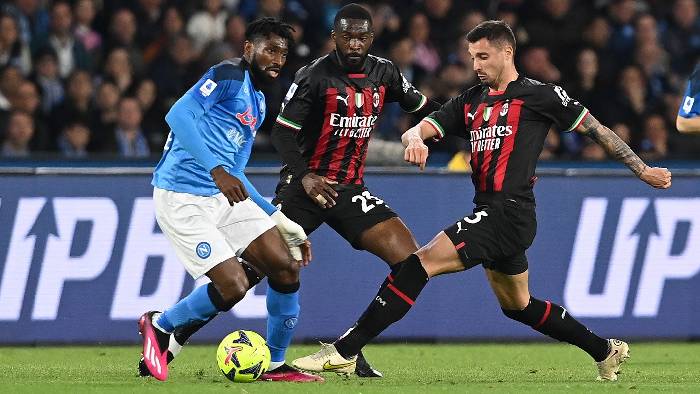 Si&ecirc;u m&aacute;y t&iacute;nh dự đo&aacute;n AC Milan vs Napoli, 02h45 ng&agrave;y 30/10