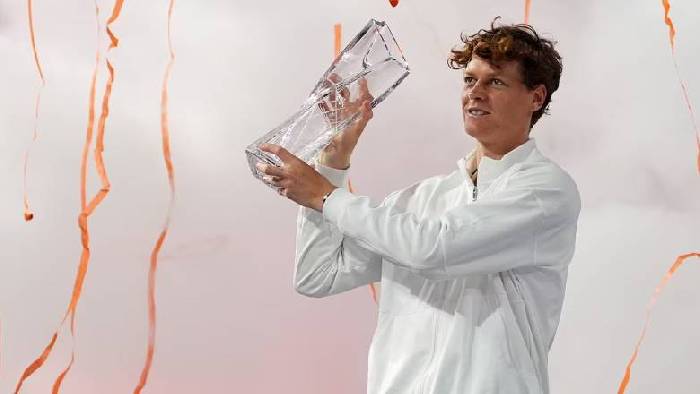 Sinner nhận bao nhiêu tiền thưởng với chức vô địch Miami Open 2026?