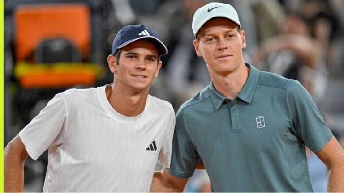 Sinner đánh bại ‘hiện tượng’ Jodar, vào bán kết Madrid Open