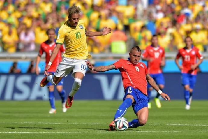 Biến động tỷ lệ kèo Brazil vs Chile, 7h ngày 3/7