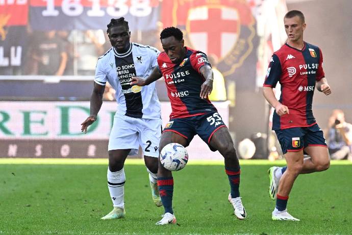 Soi k&egrave;o g&oacute;c Udinese vs Genoa, 18h30 ng&agrave;y 01/12