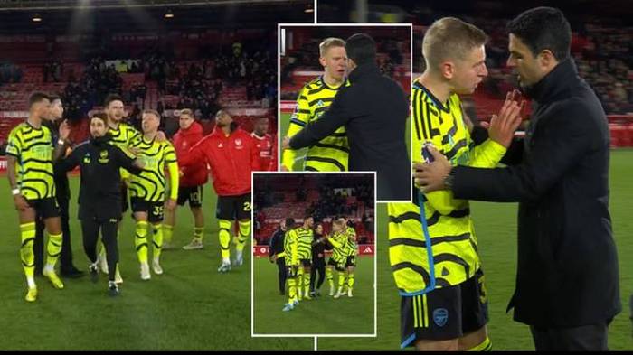 Cặp hậu vệ Arsenal xô xát ngay trước mặt HLV Arteta