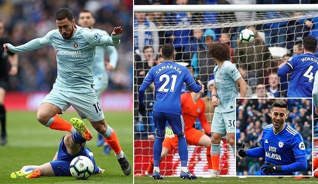 Video Cardiff City 1-2 Chelsea (Premier League, Ngoại hạng Anh v&ograve;ng 32)