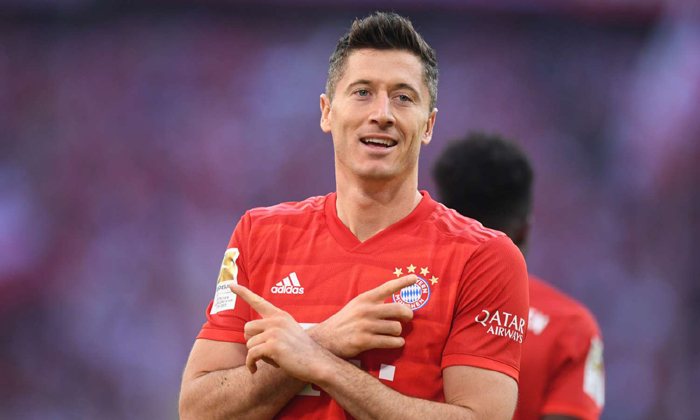 Chiếc giày Vàng châu Âu 2019/20: Robert Lewandowski vươn lên dẫn đầu