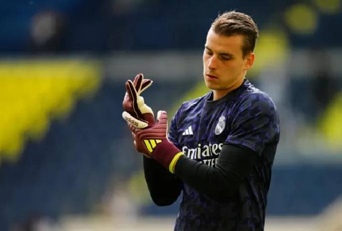 Real Madrid mất Andriy Lunin ở trận chung kết cúp C1 châu Âu